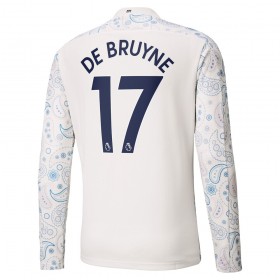 Maillot de Foot Manchester City Kevin De Bruyne 17 Troisieme 2020/21 ML